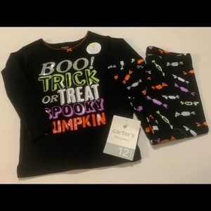 Baby girl Halloween pjs 12 months